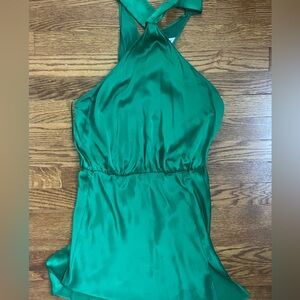 Amanda Uprichard green formal dress